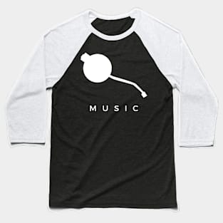 Music Turntable Vinyl Player Baseball T-Shirt